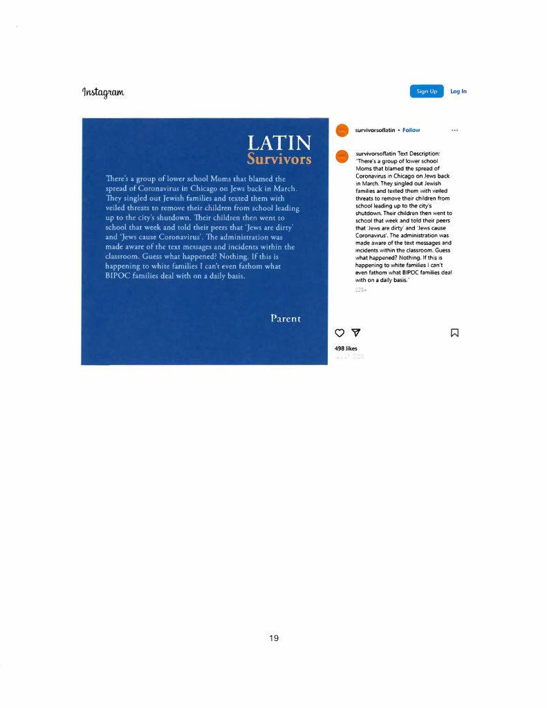 Misconduct, Breach, Fiduciary duty, Bullying, Cyberbullying, Discrimination , Harassment, Fiduciary duty, Lawsuit,Investigate potential breaches, Latin trustees and officers, Latin School of Chicago, Boies, Schiller, Flexner LLP, demand letter, Lawsuit, members, Board of Trustees, judiciary duty, ministrative misconduct, faulty misconduct, Violations state and federal laws, discrimination, Antisemitism, harassment, Physical assault, Bullying, cyberbullying, Gross mismanagement, malfeasance, Student safety, Suicide, Emotional harm, Physical harm, Randall Dunn - Head of School Latin School of Chicago, Kristine Von Ogden - Latin School of Chicago Upper School Director, David Koo - Latin School of Chicago trustee and board chair, Thomas Hagerman - Latin School of Chicago Head of School, Shelley Greenwood - Latin School of Chicago Assistant Head of School, Bridget C. Coughlin - Latin School of Chicago, board of trustee, president and CEO of Shedd Aquarium, Beth Goldberg - Heller Latin School of Chicago board of trustee, Bridget Hennessy - Latin School of Chicago Dean of Students, Carrie Parr - Latin School of Chicago trustee and vice chair, Christopher Keogh - Latin School of Chicago trustee, Collen Batcheler - Latin School of Chicago trustee, Dara Milner - Latin School of Chicago trustee and board chair, Edward Benford - Latin School of Chicago trustee, Darren Snyder - Latin School of Chicago trustee and treasurer, David Williams - Latin School of Chicago trustee and secretary, Michael Szczepanek - Chief Financial Officer at Latin School of Chicago, Deb Sampey - Latin School of Chicago Middle School Director, Denise Fogus Gibson - Latin School of Chicago trustee, Diane Saltoun - Latin School of Chicago trustee, Dontrey Britt-Hart - Latin School of Chicago trustee, Elizabeth Mihas - Latin School of Chicago trustee, Georgy Ann Peluchiwiski Latin School of Chicago trustee and board chair, Jeff Sharp - Latin School of Chicago trustee and board chair, Robert Chapman - Latin School of Chicago trustee and board chair, Timothy Hurd - Latin School of Chicago trustee, Tanya Polsky - Latin School of Chicago trustee, Val Vlahos - Latin School of Chicago trustee, Valerie Wiley - Latin School of Chicago trustee. Vince Cozzi - Latin School of Chicago trustee and board chair, Walter Pryor - Latin School of Chicago trustee, Traveres “Tray” White - Latin School of Chicago Middle School Division Director, Tim Cronister - Latin School of Chicago Director of Student Life, Susan Bolon - Latin School of Chicago Director of Human Resources, Scott Kaniewski - Latin School of Chicago trustee, Sarah Norris - Latin School of Chicago trustee, Ryan Harris - Latin School of Chicago trustee, Ryan Allen - Latin School of Chicago Assistant Head of School, Ronald Seymore - Latin School of Chicago trustee, Rafael Santana - Latin School of Chicago trustee, Peter Jackson - Latin School of Chicago trustee, Paul Furlow - Latin School of Chicago trustee, Olumide Ajiginni - Latin School of Chicago trustee, Nils Larsen - Latin School of Chicago trustee, Nicole Mann - Latin School of Chicago trustee, Nick Baer - Latin School of Chicago Upper School Director, Nancy Dwyer - Latin School of Chicago trustee, Meredith Bluhm-Wolf - Latin School of Chicago trustee, Maury Tognarelli - Latin School of Chicago trustee, Lina Wei - Latin School of Chicago trustee, Jyoti Patel - Latin School of Chicago trustee, Jonathan Berger - Latin School of Chicago trustee, Jennifer Prewitt - Latin School of Chicago trustee, Jennifer Peeples - Latin School of Chicago trustee, Jennifer Cizner - Latin School of Chicago trustee, Gurpreet Singh - Latin School of Chicago trustee, Erin Amico Wegscheide - Latin School of Chicago trustee, Elizabeth Betten - Latin School of Chicago trustee